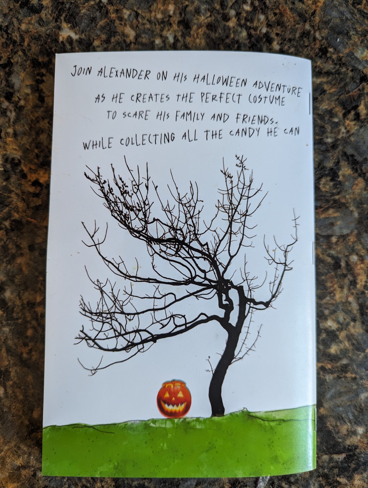 "Alexander Easter Goes Trick-Or-Treating" Zine image 4