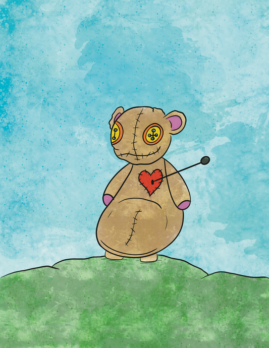 Scare Bears Art Print - "Still Standing"