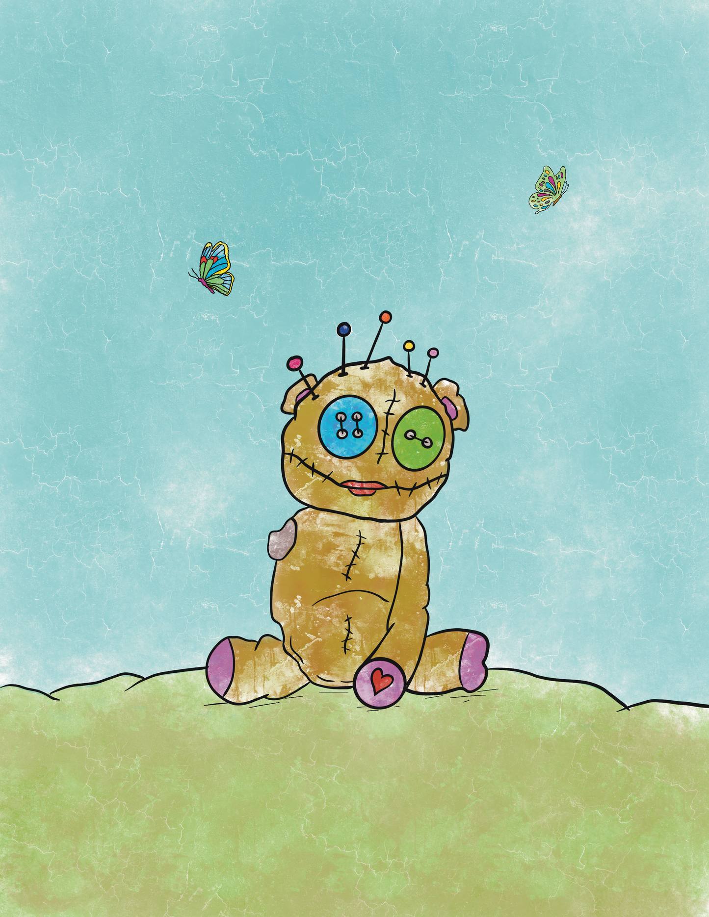 Scare Bears Art Print - "New Beginnings"