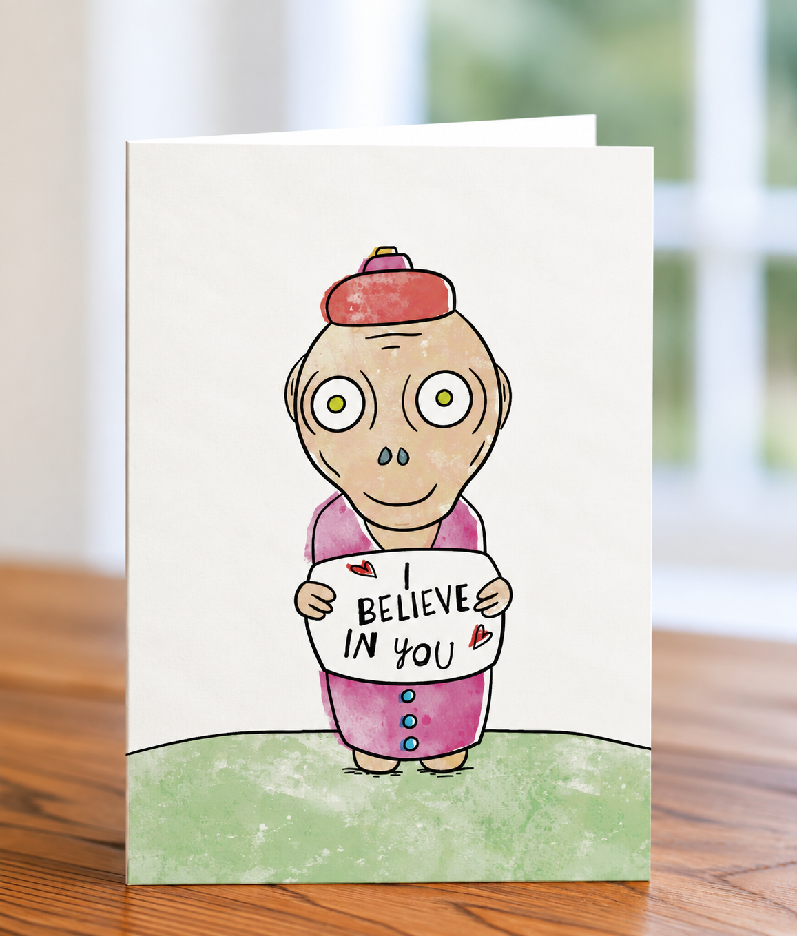 CreatureKind Greeting Card - "I Believe In You"