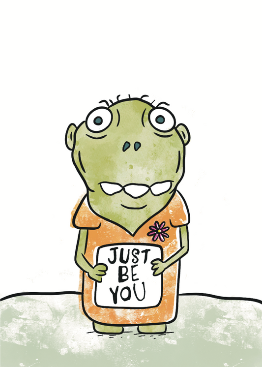 CreatureKind Art Print - "Just Be You"