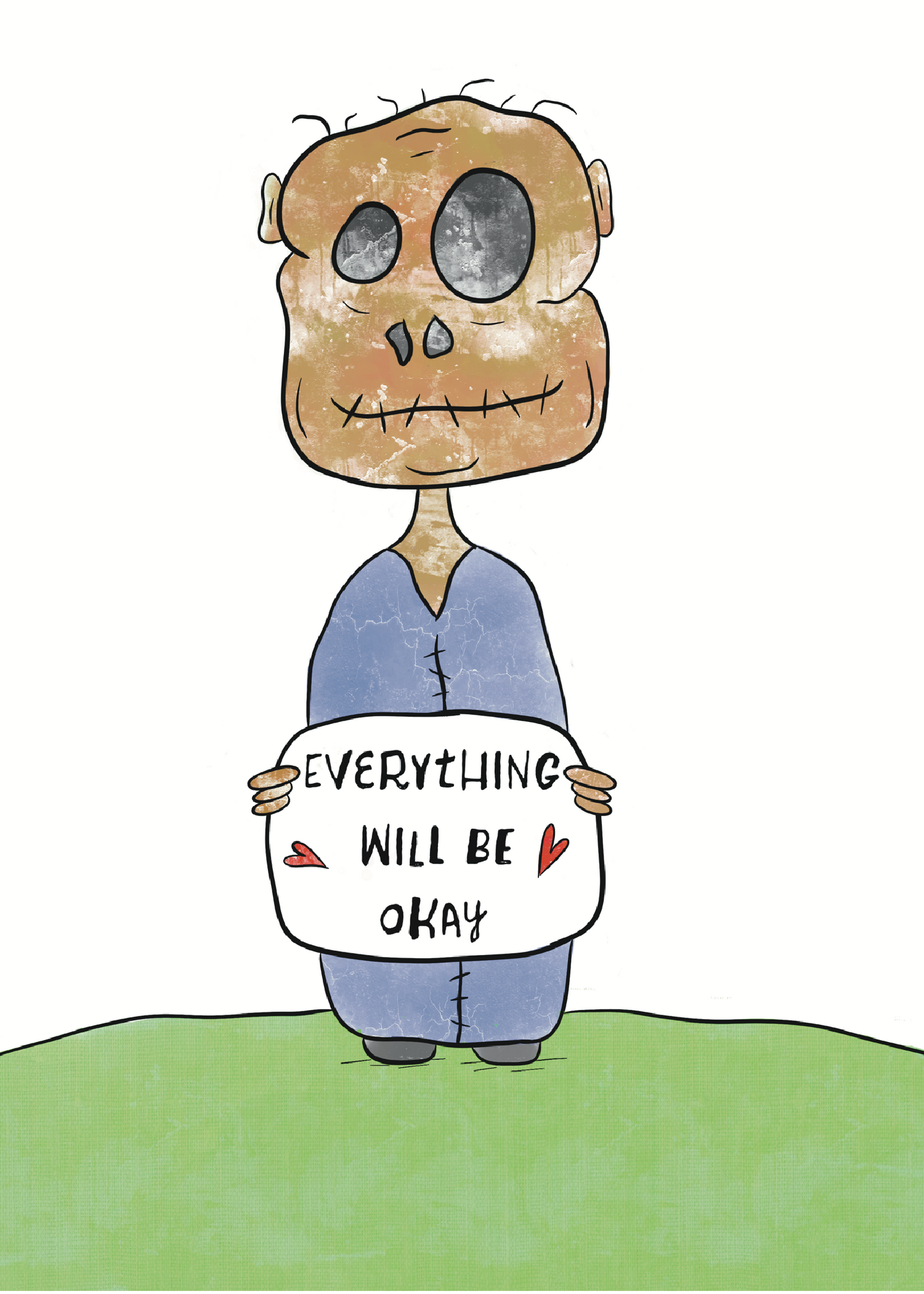 CreatureKind Art Print- "Everything Will Be Okay