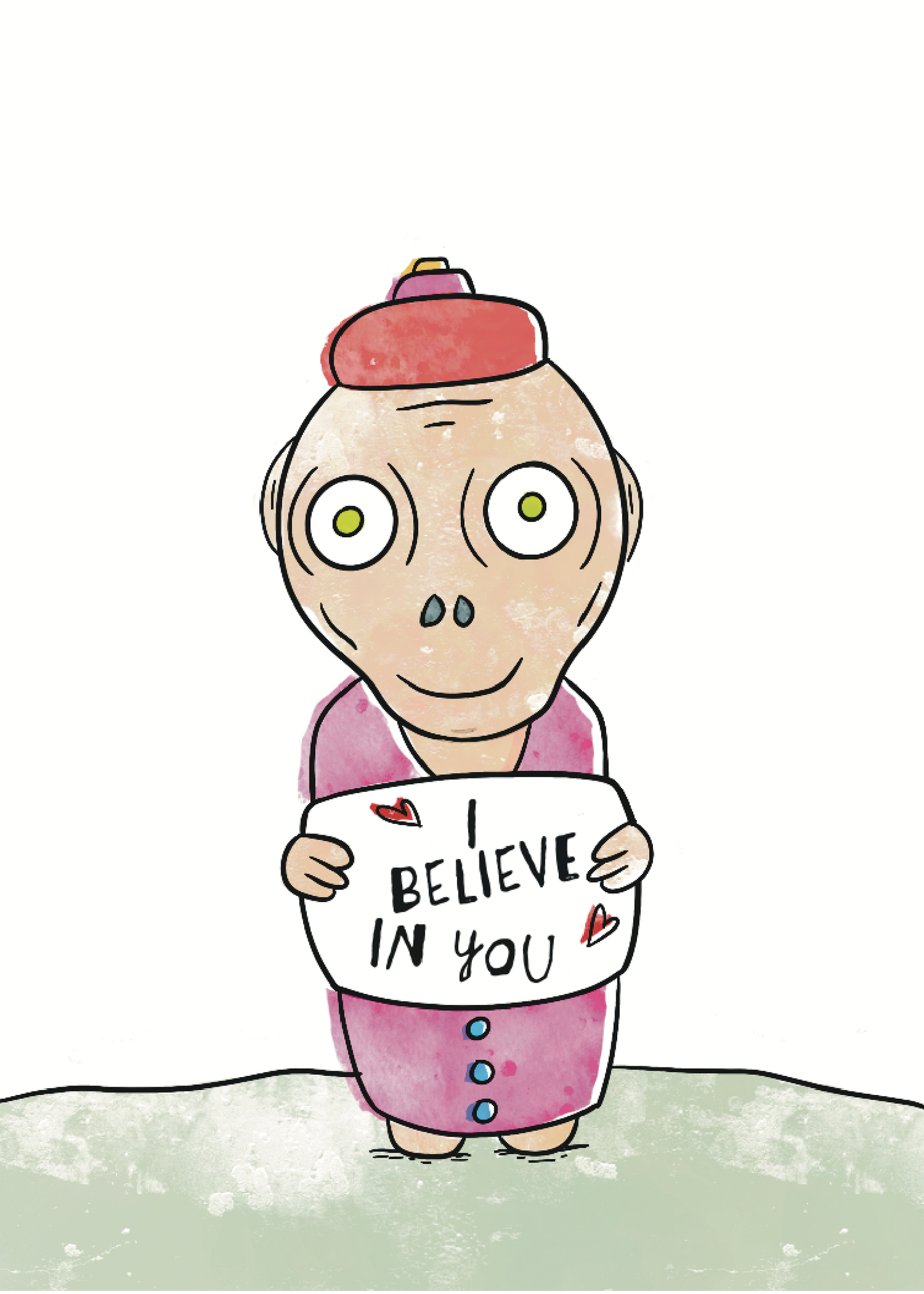 CreatureKind Art Print - "I Believe In You"