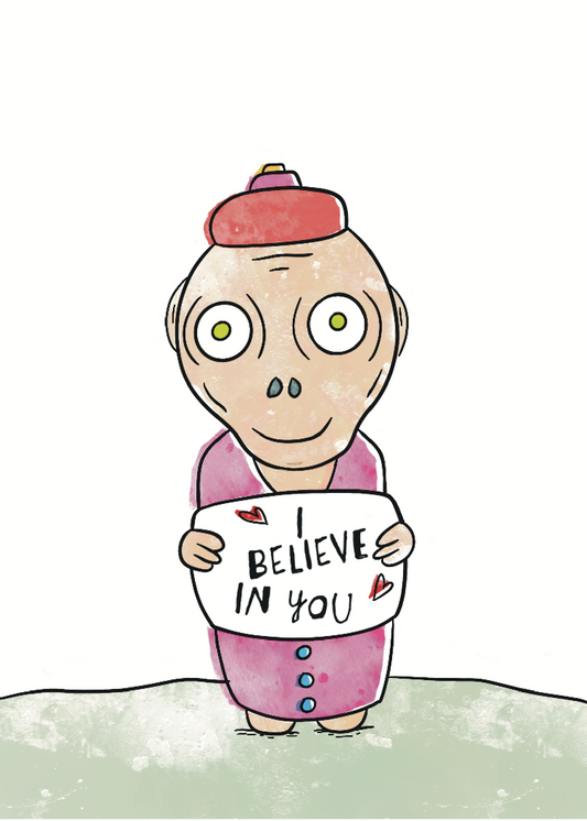 CreatureKind Art Print - "I Believe In You"
