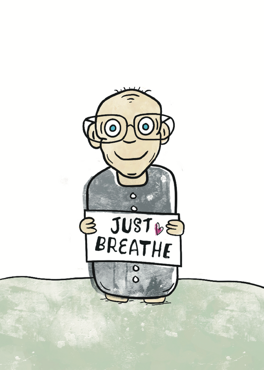 CreatureKind Art Print - "Just Breathe"