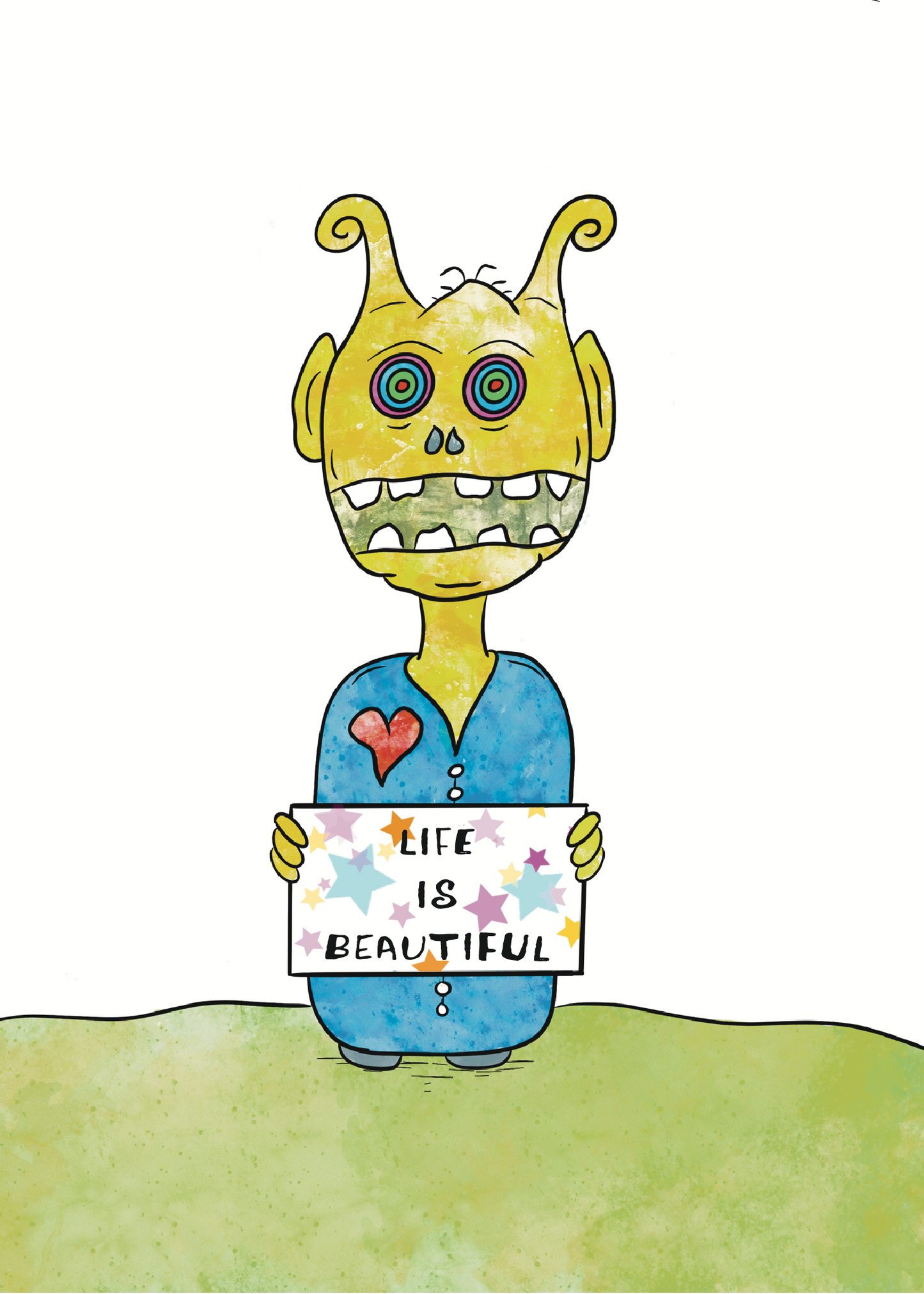 CreatureKind Art Print - "Life Is Beautiful"