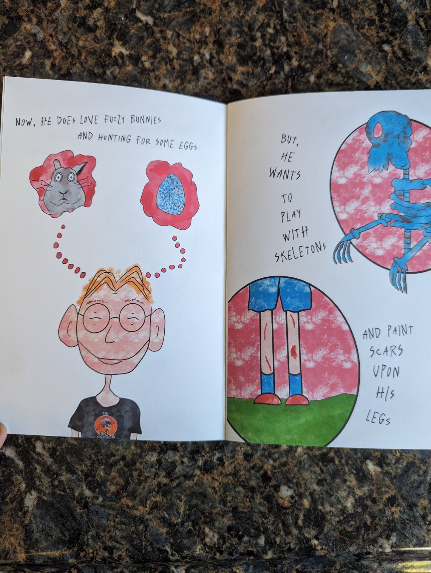 "Alexander Easter Goes Trick-Or-Treating" Zine image 2