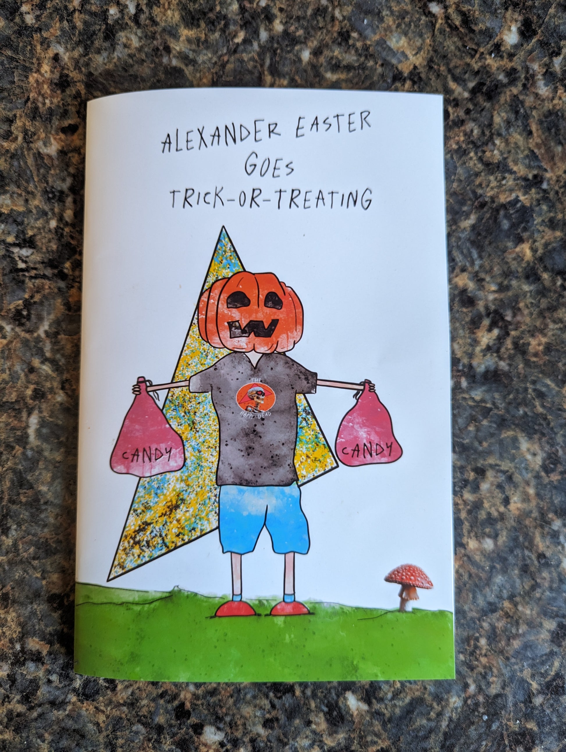 "Alexander Easter Goes Trick-Or-Treating" Zine image 0